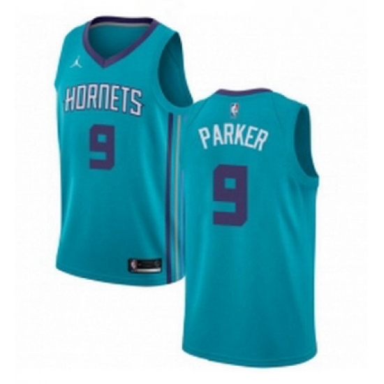 Womens Nike Jordan Charlotte Hornets 9 Tony Parker Swingman Teal NBA Jersey Icon Edition Womens Nike Jordan Charlotte Hornets 9 Tony Parker Swingman Teal NBA Jersey Icon Edition