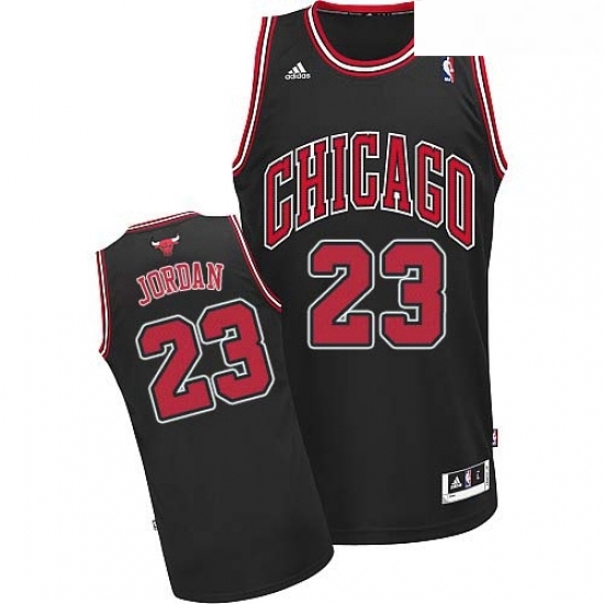 Youth Adidas Chicago Bulls 23 Michael Jordan Swingman Black Alternate NBA Jersey Youth Adidas Chicago Bulls 23 Michael Jordan Swingman Black Alternate NBA Jersey