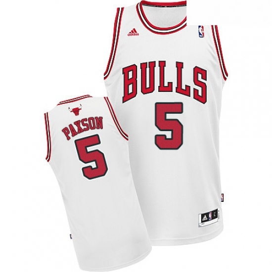 Youth Adidas Chicago Bulls 5 John Paxson Swingman White Home NBA Jersey Youth Adidas Chicago Bulls 5 John Paxson Swingman White Home NBA Jersey