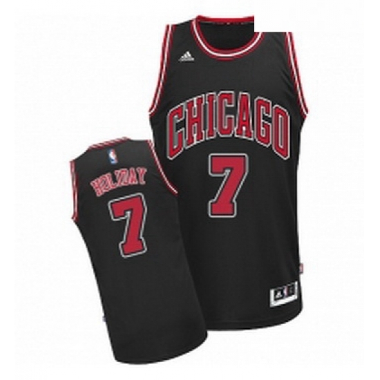 Youth Adidas Chicago Bulls 7 Justin Holiday Swingman Black Alternate NBA Jersey Youth Adidas Chicago Bulls 7 Justin Holiday Swingman Black Alternate NBA Jersey