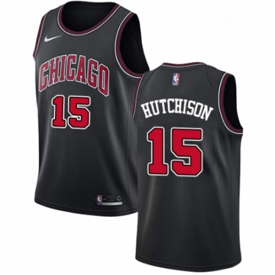 Youth Nike Chicago Bulls 15 Chandler Hutchison Swingman Black NBA Jersey Statement Edition Youth Nike Chicago Bulls 15 Chandler Hutchison Swingman Black NBA Jersey Statement Edition
