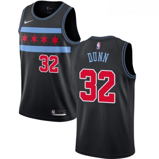 Youth Nike Chicago Bulls 32 Kris Dunn Swingman Black NBA Jersey City Edition Youth Nike Chicago Bulls 32 Kris Dunn Swingman Black NBA Jersey City Edition