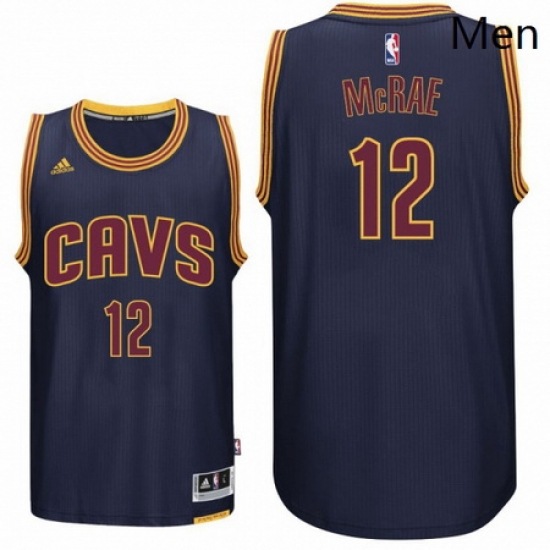 Cleveland Cavaliers 12 Jordan McRae New Swingman Alternate Navy Jersey Cleveland Cavaliers 12 Jordan McRae New Swingman Alternate Navy Jersey