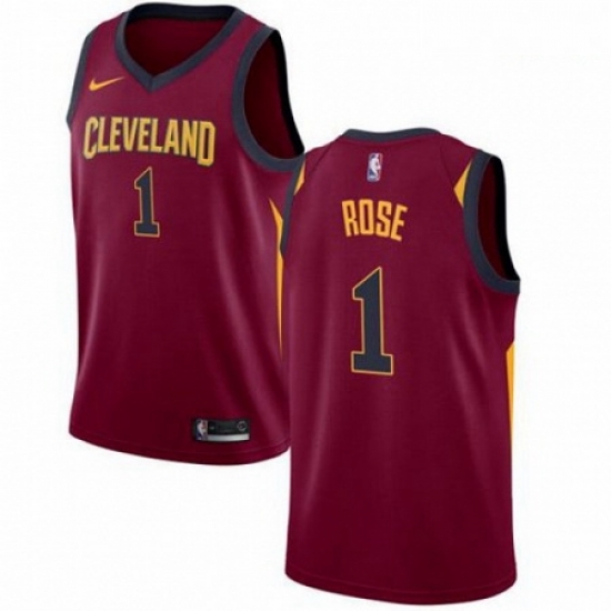 Mens Nike Cleveland Cavaliers 1 Derrick Rose Red Stitched NBA Swingman Jersey Mens Nike Cleveland Cavaliers 1 Derrick Rose Red Stitched NBA Swingman Jersey