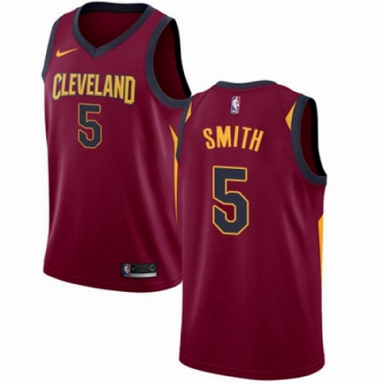 Mens Nike Cleveland Cavaliers 5 JR Smith Swingman Maroon Road NBA Jersey Icon Edition Mens Nike Cleveland Cavaliers 5 JR Smith Swingman Maroon Road NBA Jersey Icon Edition