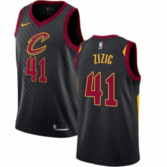 Womens Nike Cleveland Cavaliers 41 Ante Zizic Authentic Black NBA Jersey Statement Edition Womens Nike Cleveland Cavaliers 41 Ante Zizic Authentic Black NBA Jersey Statement Edition