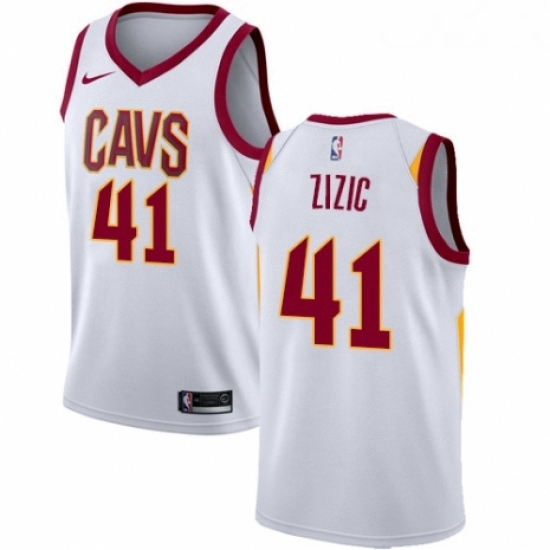 Womens Nike Cleveland Cavaliers 41 Ante Zizic Swingman White NBA Jersey Association Edition Womens Nike Cleveland Cavaliers 41 Ante Zizic Swingman White NBA Jersey Association Edition
