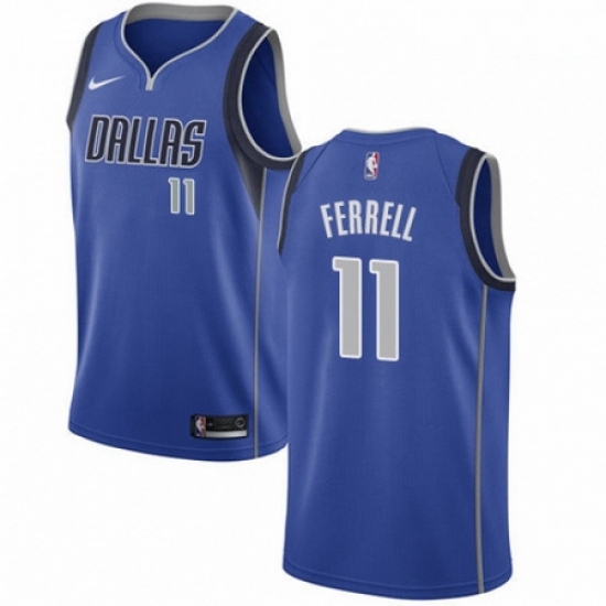 Mens Nike Dallas Mavericks 11 Yogi Ferrell Swingman Royal Blue Road NBA Jersey Icon Edition Mens Nike Dallas Mavericks 11 Yogi Ferrell Swingman Royal Blue Road NBA Jersey Icon Edition