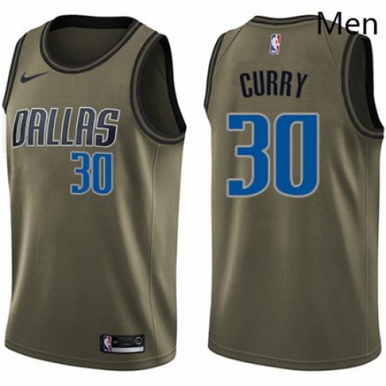 Mens Nike Dallas Mavericks 30 Seth Curry Swingman Green Salute to Service NBA Jersey Mens Nike Dallas Mavericks 30 Seth Curry Swingman Green Salute to Service NBA Jersey