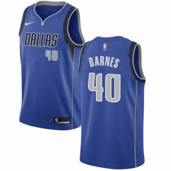 Mens Nike Dallas Mavericks 40 Harrison Barnes Swingman Royal Blue Road NBA Jersey Icon Edition Mens Nike Dallas Mavericks 40 Harrison Barnes Swingman Royal Blue Road NBA Jersey Icon Edition
