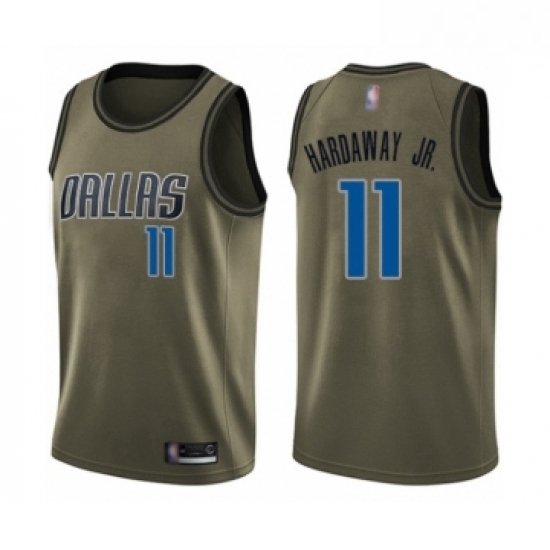 Youth Dallas Mavericks 11 Tim Hardaway Jr Swingman Green Salute to Service Basketball Jersey Youth Dallas Mavericks 11 Tim Hardaway Jr Swingman Green Salute to Service Basketball Jersey