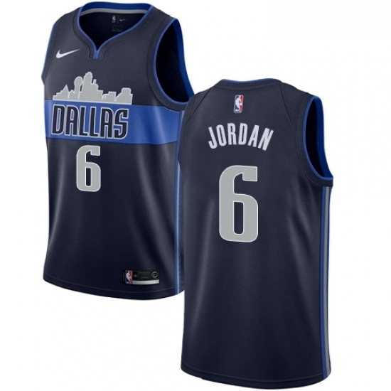 Youth Nike Dallas Mavericks 6 DeAndre Jordan Swingman Navy Blue NBA Jersey Statement Edition Youth Nike Dallas Mavericks 6 DeAndre Jordan Swingman Navy Blue NBA Jersey Statement Edition