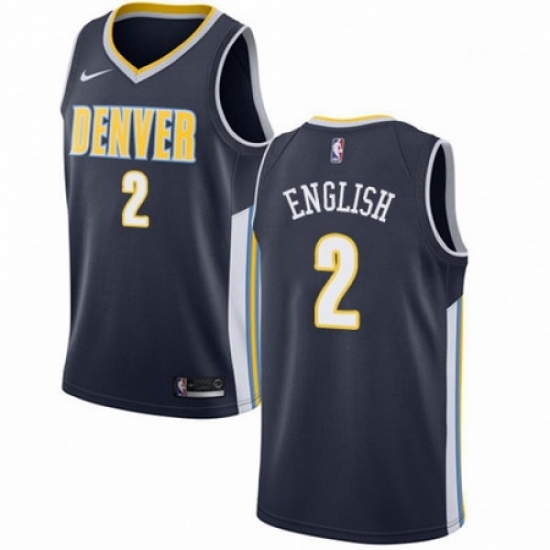 Mens Nike Denver Nuggets 2 Alex English Swingman Navy Blue Road NBA Jersey Icon Edition Mens Nike Denver Nuggets 2 Alex English Swingman Navy Blue Road NBA Jersey Icon Edition