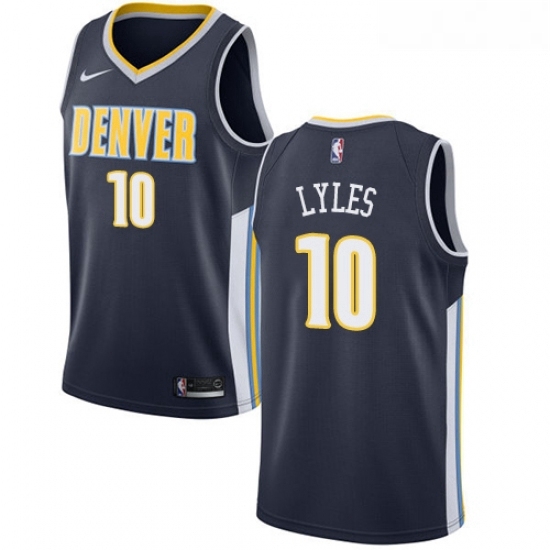 Womens Nike Denver Nuggets 10 Trey Lyles Swingman Navy Blue Road NBA Jersey Icon Edition Womens Nike Denver Nuggets 10 Trey Lyles Swingman Navy Blue Road NBA Jersey Icon Edition