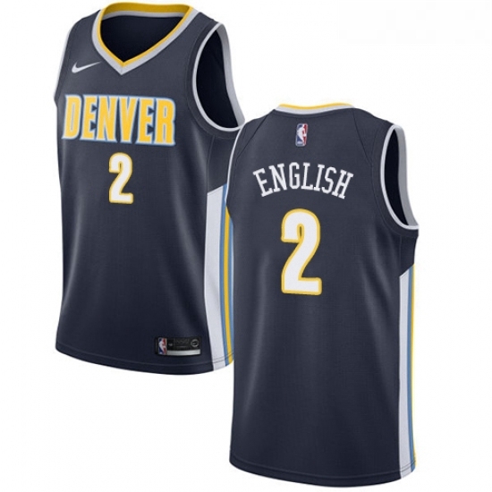 Womens Nike Denver Nuggets 2 Alex English Swingman Navy Blue Road NBA Jersey Icon Edition Womens Nike Denver Nuggets 2 Alex English Swingman Navy Blue Road NBA Jersey Icon Edition