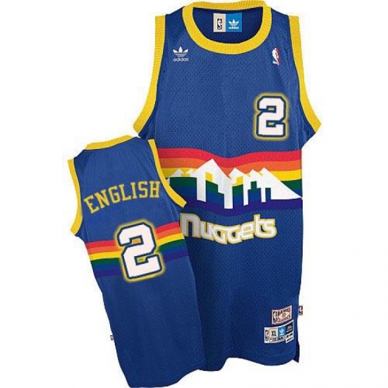 Youth Denver Nuggets Alex English #2 Swingman Light Blue Adidas Throwback Jersey Youth Denver Nuggets Alex English #2 Swingman Light Blue Adidas Throwback Jersey
