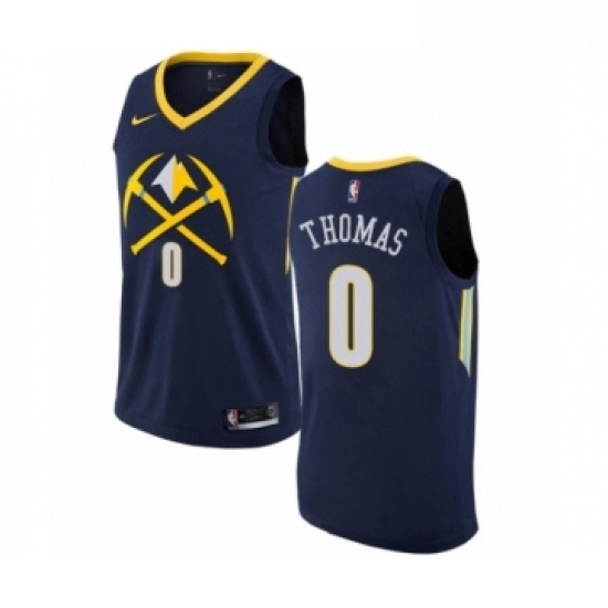 Youth Nike Denver Nuggets 0 Isaiah Thomas Swingman Navy Blue NBA Jersey City Edition Youth Nike Denver Nuggets 0 Isaiah Thomas Swingman Navy Blue NBA Jersey City Edition