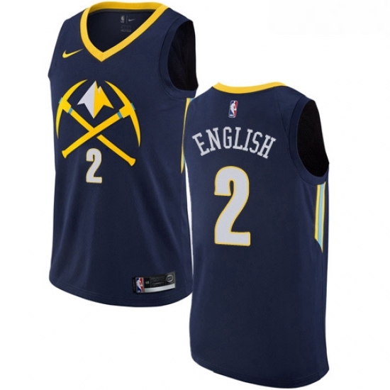 Youth Nike Denver Nuggets 2 Alex English Swingman Navy Blue NBA Jersey City Edition Youth Nike Denver Nuggets 2 Alex English Swingman Navy Blue NBA Jersey City Edition