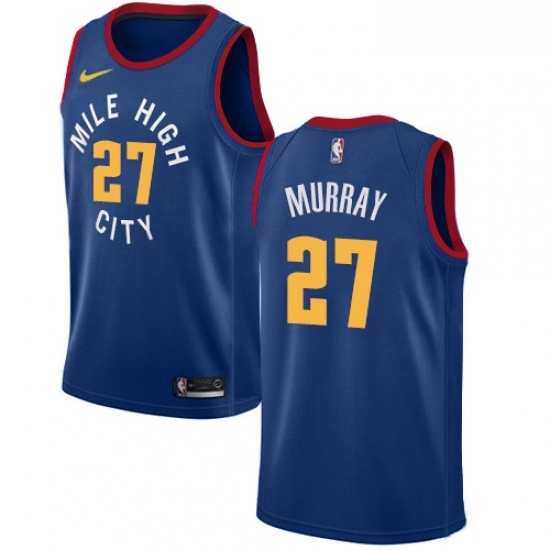 Youth Nike Denver Nuggets 27 Jamal Murray Swingman Light Blue Alternate NBA Jersey Statement Edition Youth Nike Denver Nuggets 27 Jamal Murray Swingman Light Blue Alternate NBA Jersey Statement Edition