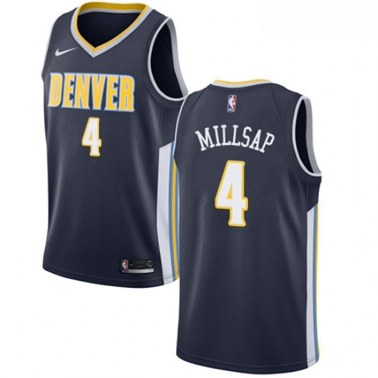 Youth Nike Denver Nuggets 4 Paul Millsap Authentic Navy Blue Road NBA Jersey Icon Edition Youth Nike Denver Nuggets 4 Paul Millsap Authentic Navy Blue Road NBA Jersey Icon Edition