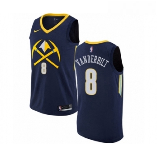 Youth Nike Denver Nuggets 8 Jarred Vanderbilt Swingman Navy Blue NBA Jersey City Editio Youth Nike Denver Nuggets 8 Jarred Vanderbilt Swingman Navy Blue NBA Jersey City Editio