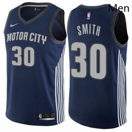Mens Nike Detroit Pistons 30 Joe Smith Authentic Navy Blue NBA Jersey City Edition Mens Nike Detroit Pistons 30 Joe Smith Authentic Navy Blue NBA Jersey City Edition