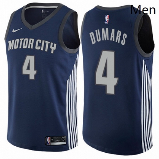 Mens Nike Detroit Pistons 4 Joe Dumars Authentic Navy Blue NBA Jersey City Edition Mens Nike Detroit Pistons 4 Joe Dumars Authentic Navy Blue NBA Jersey City Edition