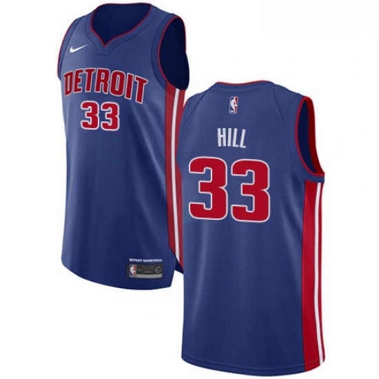 Womens Nike Detroit Pistons 33 Grant Hill Authentic Royal Blue Road NBA Jersey Icon Edition Womens Nike Detroit Pistons 33 Grant Hill Authentic Royal Blue Road NBA Jersey Icon Edition