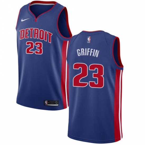 Youth Nike Detroit Pistons 23 Blake Griffin Swingman Royal Blue NBA Jersey Icon Edition Youth Nike Detroit Pistons 23 Blake Griffin Swingman Royal Blue NBA Jersey Icon Edition
