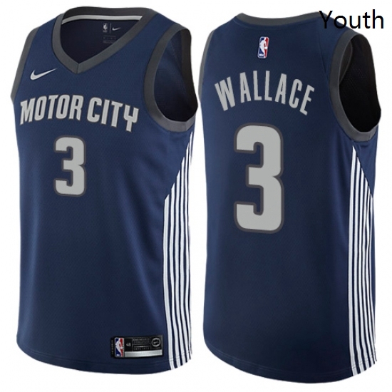 Youth Nike Detroit Pistons 3 Ben Wallace Swingman Navy Blue NBA Jersey City Edition Youth Nike Detroit Pistons 3 Ben Wallace Swingman Navy Blue NBA Jersey City Edition