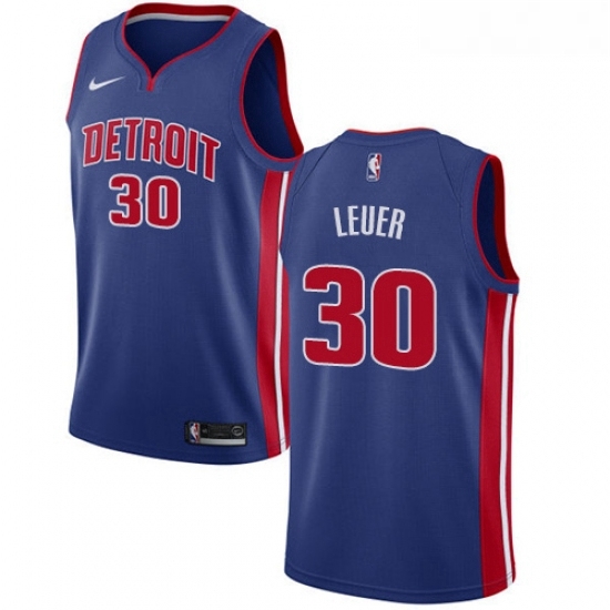 Youth Nike Detroit Pistons 30 Jon Leuer Swingman Royal Blue Road NBA Jersey Icon Edition Youth Nike Detroit Pistons 30 Jon Leuer Swingman Royal Blue Road NBA Jersey Icon Edition
