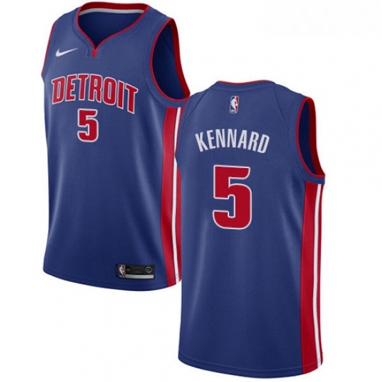 Youth Nike Detroit Pistons 5 Luke Kennard Swingman Royal Blue Road NBA Jersey Icon Edition Youth Nike Detroit Pistons 5 Luke Kennard Swingman Royal Blue Road NBA Jersey Icon Edition