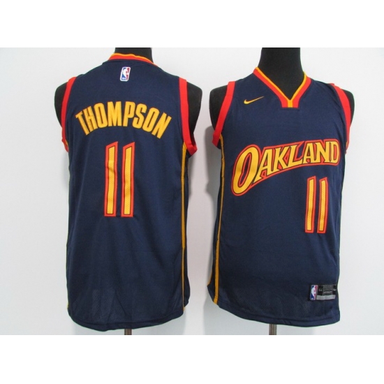 Men Golden State Warriors 11 Klay Thompson Black NEW 2021 Nike City Edition Stitched Jersey Men Golden State Warriors 11 Klay Thompson Black NEW 2021 Nike City Edition Stitched Jersey
