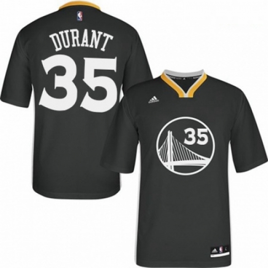 Mens Adidas Golden State Warriors 35 Kevin Durant Authentic Black Alternate NBA Jersey Mens Adidas Golden State Warriors 35 Kevin Durant Authentic Black Alternate NBA Jersey