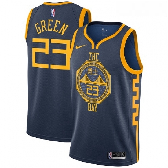 Womens Nike Golden State Warriors 23 Draymond Green Swingman Navy Blue NBA Jersey City Edition Womens Nike Golden State Warriors 23 Draymond Green Swingman Navy Blue NBA Jersey City Edition