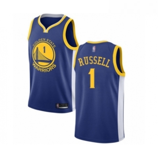 Youth Golden State Warriors 1 DAngelo Russell Swingman Royal Blue Basketball Jersey Icon Edition Youth Golden State Warriors 1 DAngelo Russell Swingman Royal Blue Basketball Jersey Icon Edition