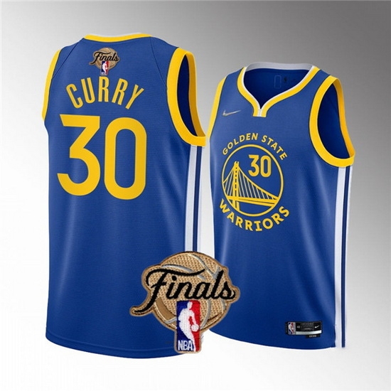 Youth Golden State Warriors 30 Stephen Curry 2022 Blue NBA Finals Stitched Jersey Youth Golden State Warriors 30 Stephen Curry 2022 Blue NBA Finals Stitched Jersey