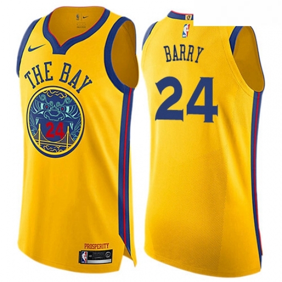 Youth Nike Golden State Warriors 24 Rick Barry Swingman Gold NBA Jersey City Edition Youth Nike Golden State Warriors 24 Rick Barry Swingman Gold NBA Jersey City Edition