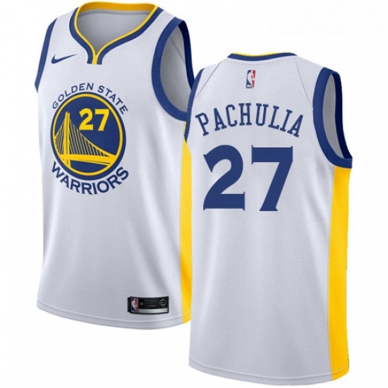 Youth Nike Golden State Warriors 27 Zaza Pachulia Swingman White Home NBA Jersey Association Edition Youth Nike Golden State Warriors 27 Zaza Pachulia Swingman White Home NBA Jersey Association Edition