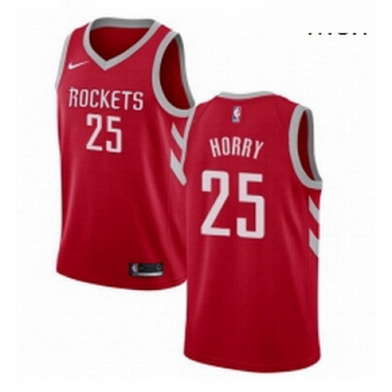 Mens Nike Houston Rockets 25 Robert Horry Swingman Red Road NBA Jersey Icon Edition Mens Nike Houston Rockets 25 Robert Horry Swingman Red Road NBA Jersey Icon Edition