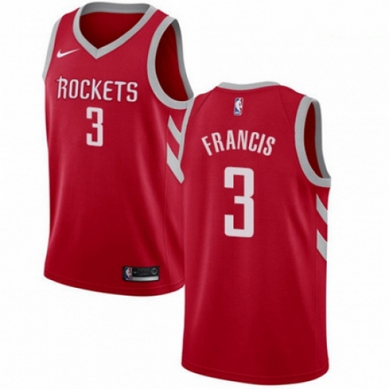 Mens Nike Houston Rockets 3 Steve Francis Swingman Red Road NBA Jersey Icon Edition Mens Nike Houston Rockets 3 Steve Francis Swingman Red Road NBA Jersey Icon Edition