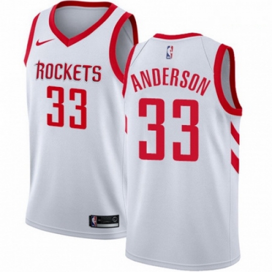 Mens Nike Houston Rockets 33 Ryan Anderson Swingman White Home NBA Jersey Association Edition Mens Nike Houston Rockets 33 Ryan Anderson Swingman White Home NBA Jersey Association Edition
