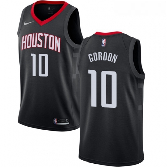 Womens Nike Houston Rockets 10 Eric Gordon Authentic Black Alternate NBA Jersey Statement Edition Womens Nike Houston Rockets 10 Eric Gordon Authentic Black Alternate NBA Jersey Statement Edition