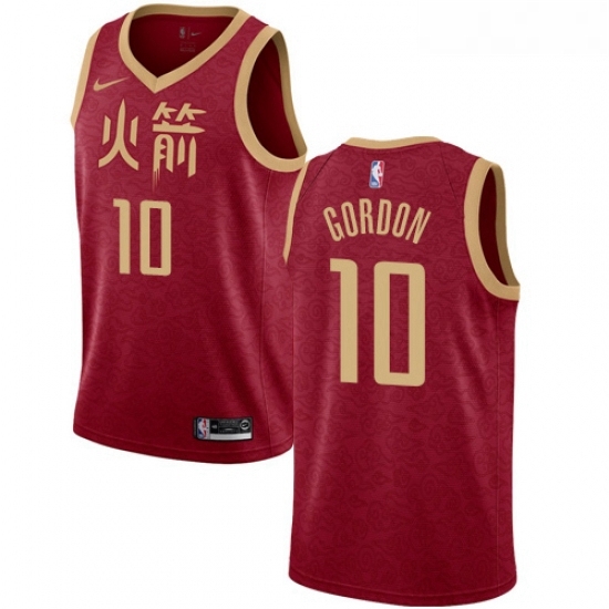 Womens Nike Houston Rockets 10 Eric Gordon Swingman Red NBA Jersey 2018 19 City Edition Womens Nike Houston Rockets 10 Eric Gordon Swingman Red NBA Jersey 2018 19 City Edition