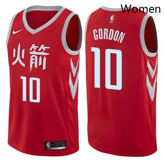 Womens Nike Houston Rockets 10 Eric Gordon Swingman Red NBA Jersey City Edition Womens Nike Houston Rockets 10 Eric Gordon Swingman Red NBA Jersey City Edition