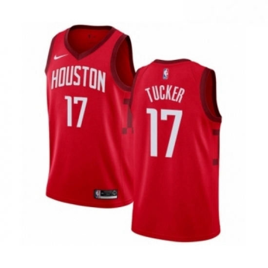 Womens Nike Houston Rockets 17 PJ Tucker Red Swingman Jersey Earned Edition Womens Nike Houston Rockets 17 PJ Tucker Red Swingman Jersey Earned Edition