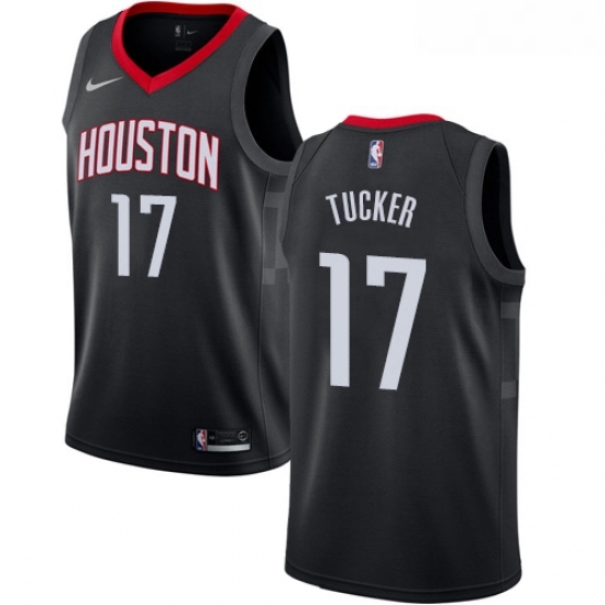Womens Nike Houston Rockets 17 PJ Tucker Swingman Black NBA Jersey Statement Edition Womens Nike Houston Rockets 17 PJ Tucker Swingman Black NBA Jersey Statement Edition