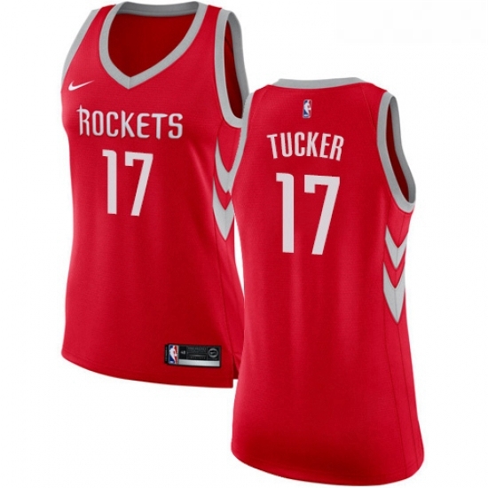 Womens Nike Houston Rockets 17 PJ Tucker Swingman Red NBA Jersey Icon Edition Womens Nike Houston Rockets 17 PJ Tucker Swingman Red NBA Jersey Icon Edition