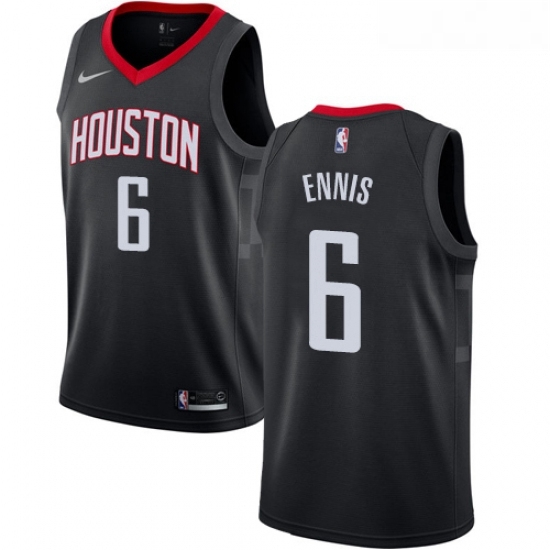 Womens Nike Houston Rockets 6 Tyler Ennis Swingman Black Alternate NBA Jersey Statement Edition Womens Nike Houston Rockets 6 Tyler Ennis Swingman Black Alternate NBA Jersey Statement Edition