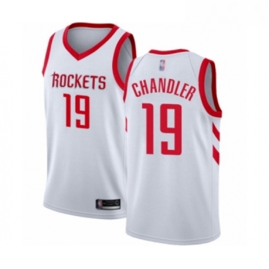 Youth Houston Rockets 19 Tyson Chandler Swingman White Basketball Jersey Association Edition Youth Houston Rockets 19 Tyson Chandler Swingman White Basketball Jersey Association Edition